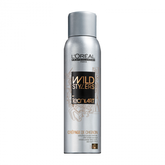 Spray Crepage de Cignon της συλλογής Wild Stylers by Tecni.Art-L’Oreal Professionnel Spray Φιξαρίσματος με mineral πούδρα, για 