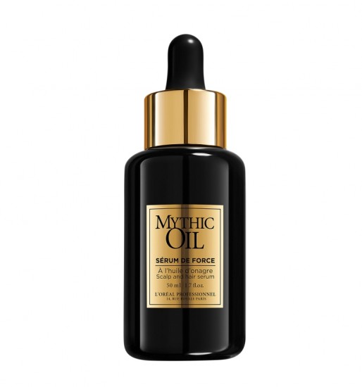 Mythic Oil Serum de Force Το serum de force είναι ένας ορός που προστατεύει την τρίχα, μειώνοντας το σπάσιμο της κατά 93%.Επιπλέον, ενδυναμώνει τα μαλλιά από τις ρίζα ως τις άκρες, χαρίζοντάς τους λάμψη και απαλότητα στο άγγιγμα. Eντατική ενδυνάμωση της τρίχας μετά από 1 μήνα χρήσης και επειδή πρόκειται για Mythic oil προϊόν: μοναδικό άρωμα!