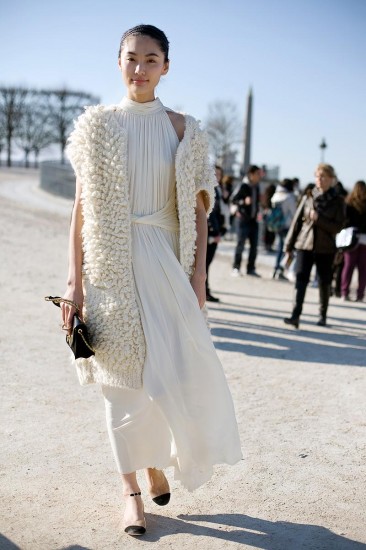 total white looks