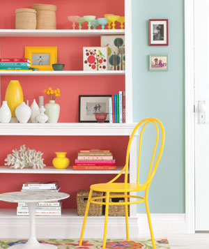bookshelves-solid-color