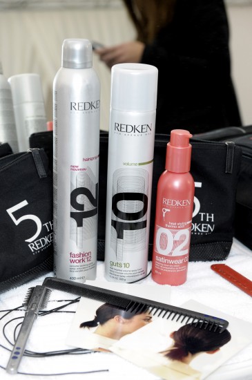 Τα προϊόντα της Redken που χρησιμοποιήθηκαν για το hair styling του Celine fashion show