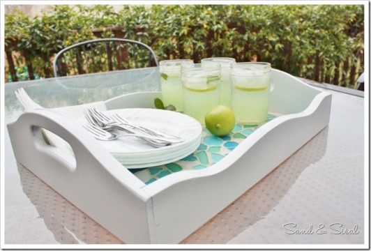 Seaglass Tray