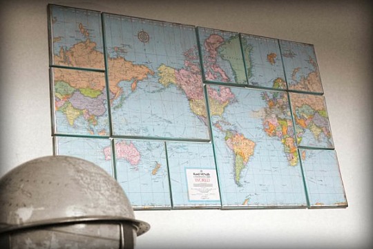 map-wall