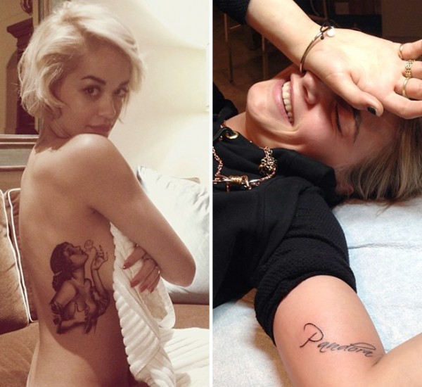 Cara-Delevingne-Rita-Ora-Tattoo