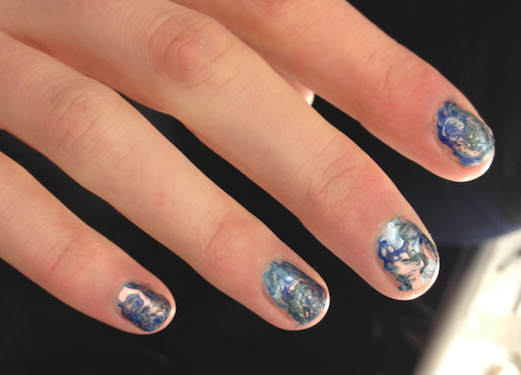 Rebecca Minkoff manicure trend-Fall 2013