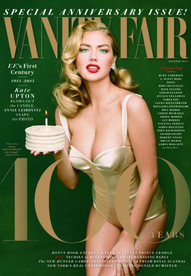 Η Kate Upton ποζάρει για το επετειακό τεύχος του Vanity Fair 