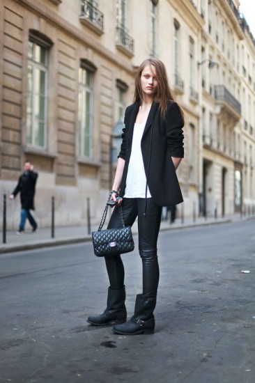 leggings-biker-boots