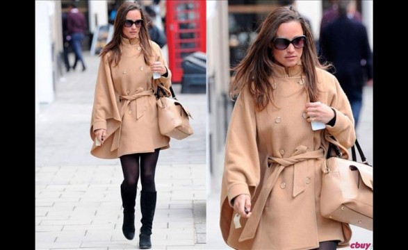 Η Pippa Middleton λατρεύει να φορά κάπα