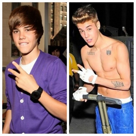 Η εξέλιξη του Justin Bieber