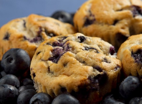 Blueberry muffins