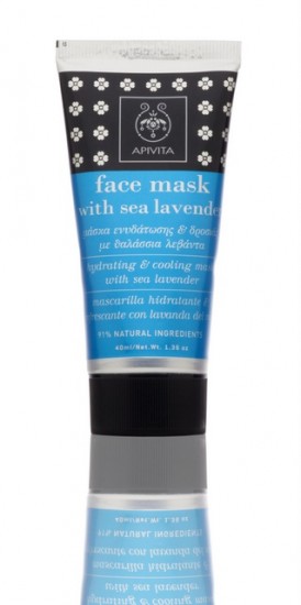 Face Mask ενυδάτωσης &Δροσιάς με Θαλάσσια Λεβάντα (Λ.Τ: 10 ευρώ)