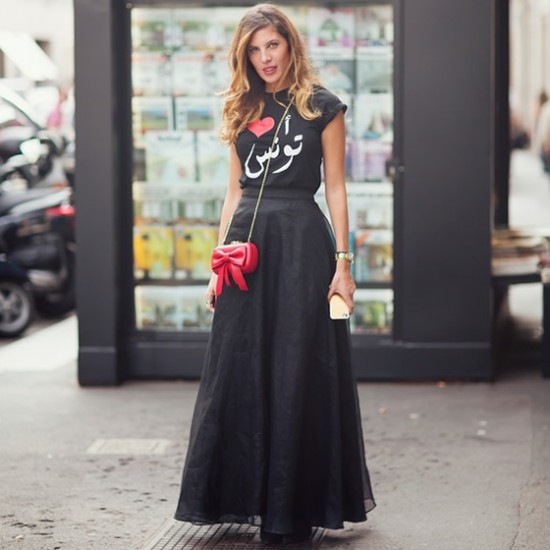 maxi-skirt