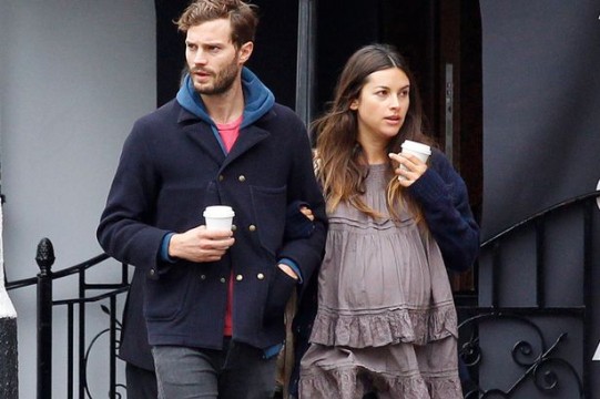 O Jamie Dornan με τη σύζυγο του, Amelia Warner