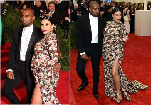 H Kim Kardashian & o Kanye West στο Met Gala 2013