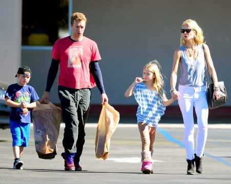 H Gwyneth Paltrow και ο Chris Martin με τα παιδιά τους
