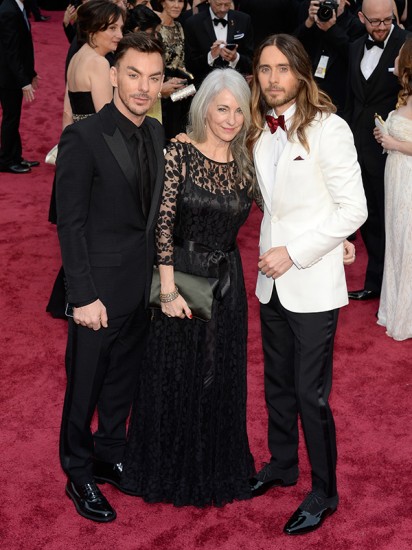 O Jared Leto με τη μητέρα και τον αδερφό του