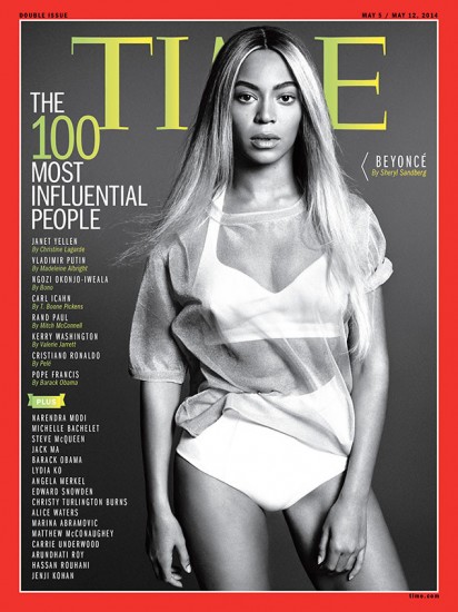 Το φετινό Time 100 Issue με τη Beyonce (πηγή: Time.com)