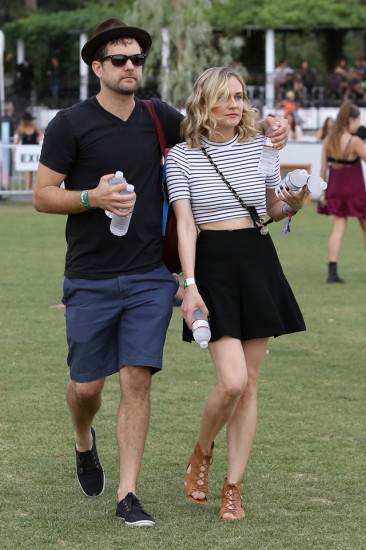Diane Kruger and Joshua Jackson at weekend 2 of Coachella