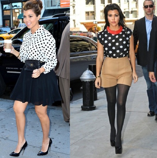 kourtney-kardashian-polka-dots