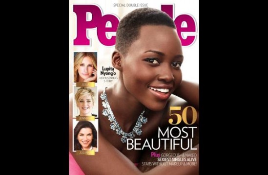 Η Lupita Nyong'o στο εξώφυλλο του περιοδικού People