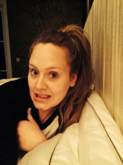 Η φωτογραφία που ανέβασε η Adele στο Twitter στα γενέθλια της (5/05)