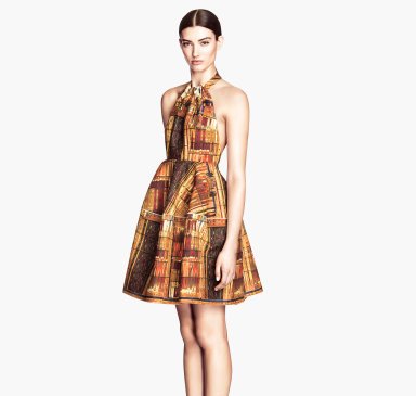 Φόρεμα με ανοιχτή πλάτη και κλος H&M (59,95€)