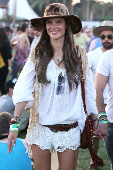 Celebrities at Coachella Festival