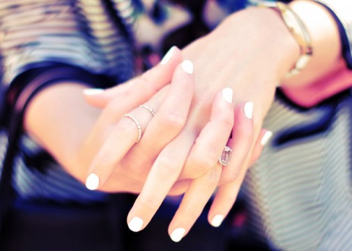 white-mani