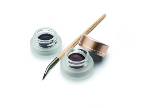 Jelly Jar Gel eyeliner Jane Iredale & γωνιακό βουρτσάκι eyeliner (αποκλειστική διάθεση Chryssalis Proderma)