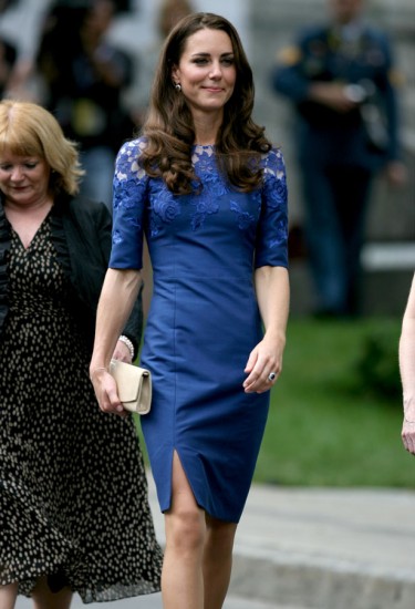 Μία από τις πρόσφατες εμφανίσεις της Kate Middleton