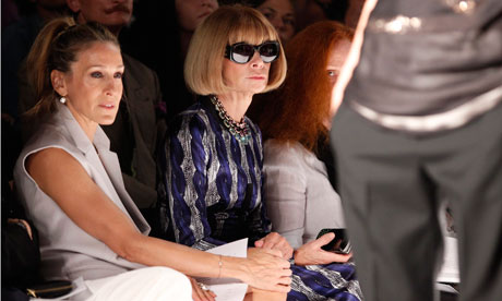 Sarah Jessica Parker & Anna Wintour @ New York Fashion Week