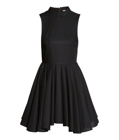 Φόρεμα με φούστα-φουρό H&M