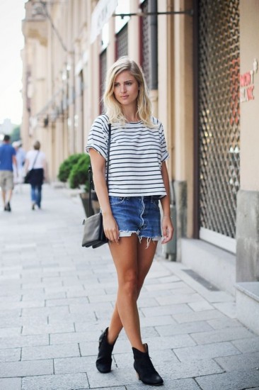 shorts-and-ankle-boots