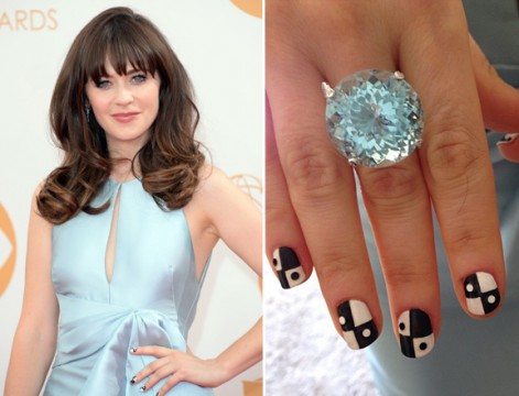 zooey-deschanel-emmy-nails