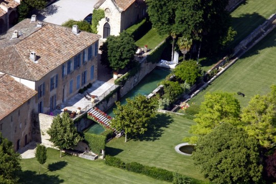 Miraval castle where the wedding of Brad Pitt and Angelina Jolie took place