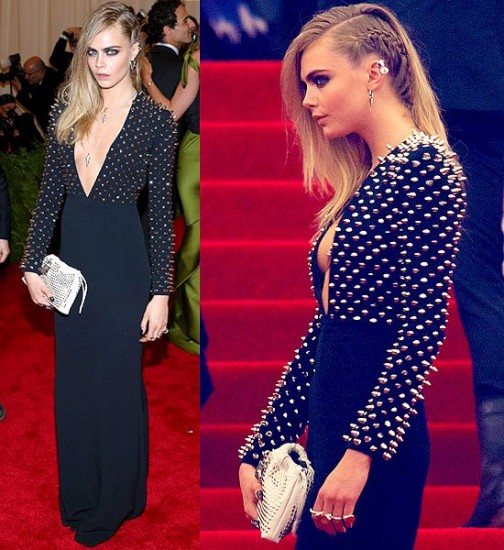 Με τουαλέτα Burberry Prorsum στο Met Gala 2013