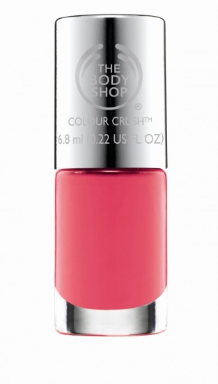 Rosy Cheeks  #330-The Body Shop Colour Crush Nails Collection
