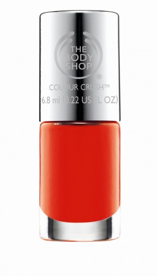 Red my Mind #130-The Body Shop Colour Crush Nails Collection