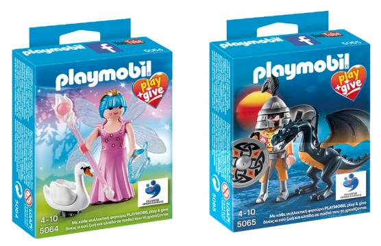Οι συλλεκτικές φιγούρες PLAYMOBIL play & give 2014