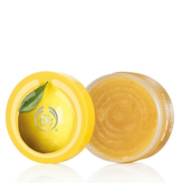 The Body Shop scrub με λεμόνι