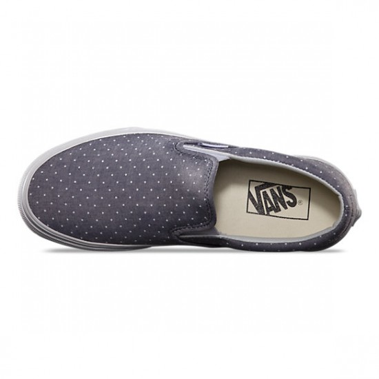 Chambray Dots Slip-On shoes Vans