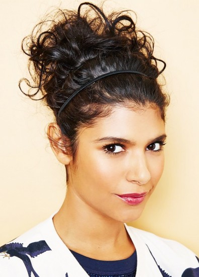 curly-top-knot