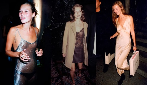 Η γυναίκα που έκανε τάση το φόρεμα-κομπινεζόν, Kate Moss