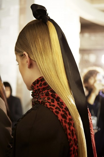 Alexis Mabille Hair Look - Fall 2013