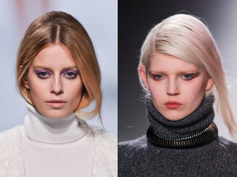 Hair looks @ Nina Ricci & Anthony Vaccarello fashion shows