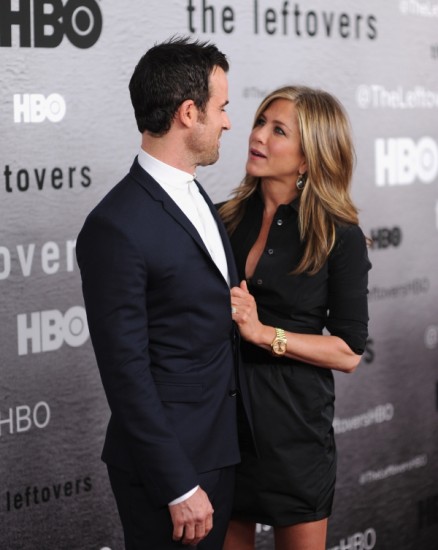 jennifer-aniston-and-justin-theroux-matching-style