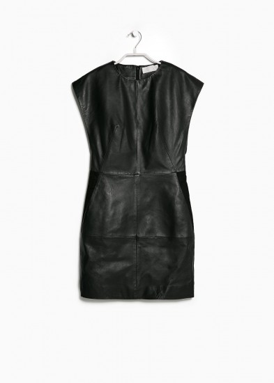 leather-dress-mango