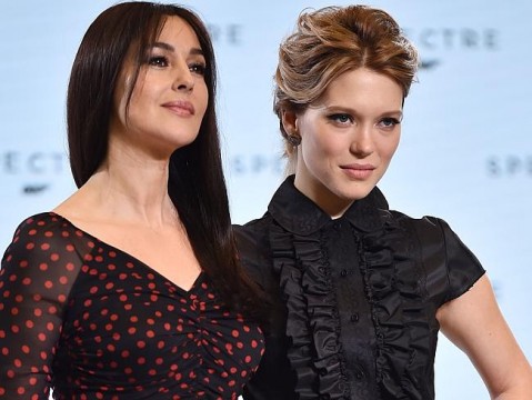 H Monica Bellucci & η Lea Seydoux στη συνέντευξη τύπου για την ταινία Spectre