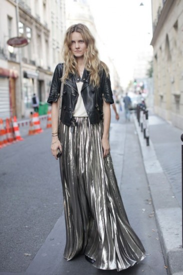 metallic-maxi-skirt-xmas-style