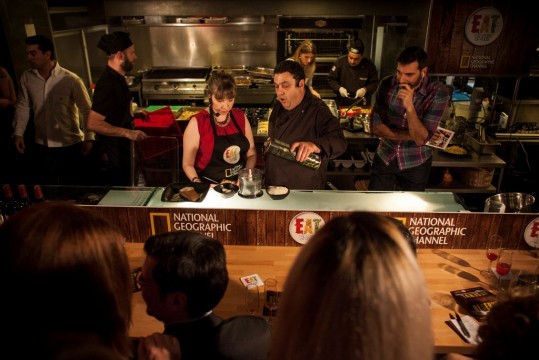 Το cooking session (©National Geographic Channels)